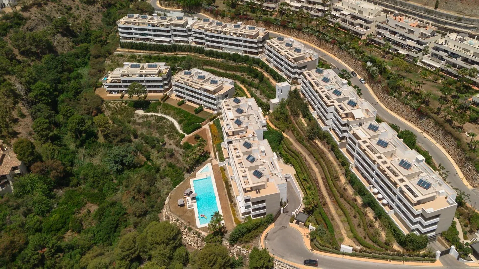 Apartment Modern Apartment, With Large Private Terrace, Bbq And Panoramic Sea Views, In Residencial Botanic, Benahavis